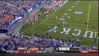 Florida's Top-Ranked Defense Allowed TD To Kentucky's Kicker